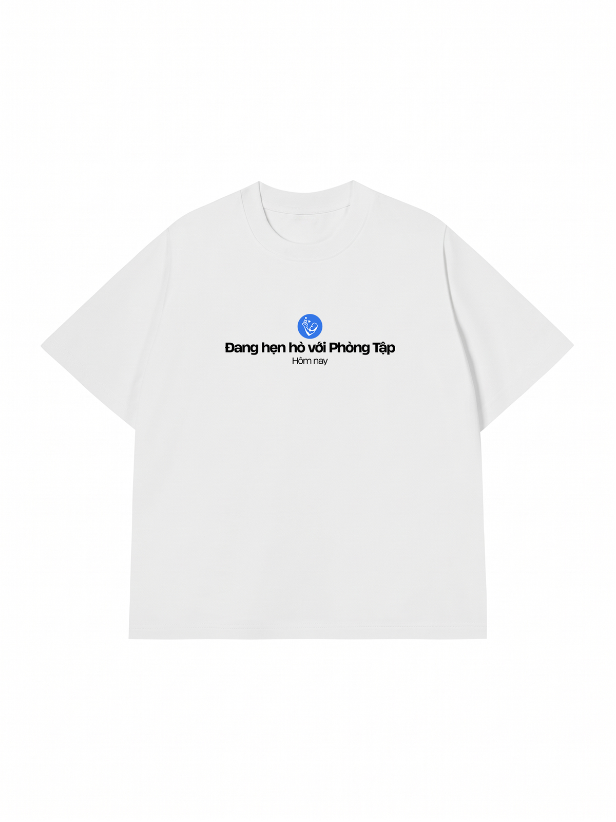 Áo Thun Relaxed Fit Hẹn Hò Phòng Tập