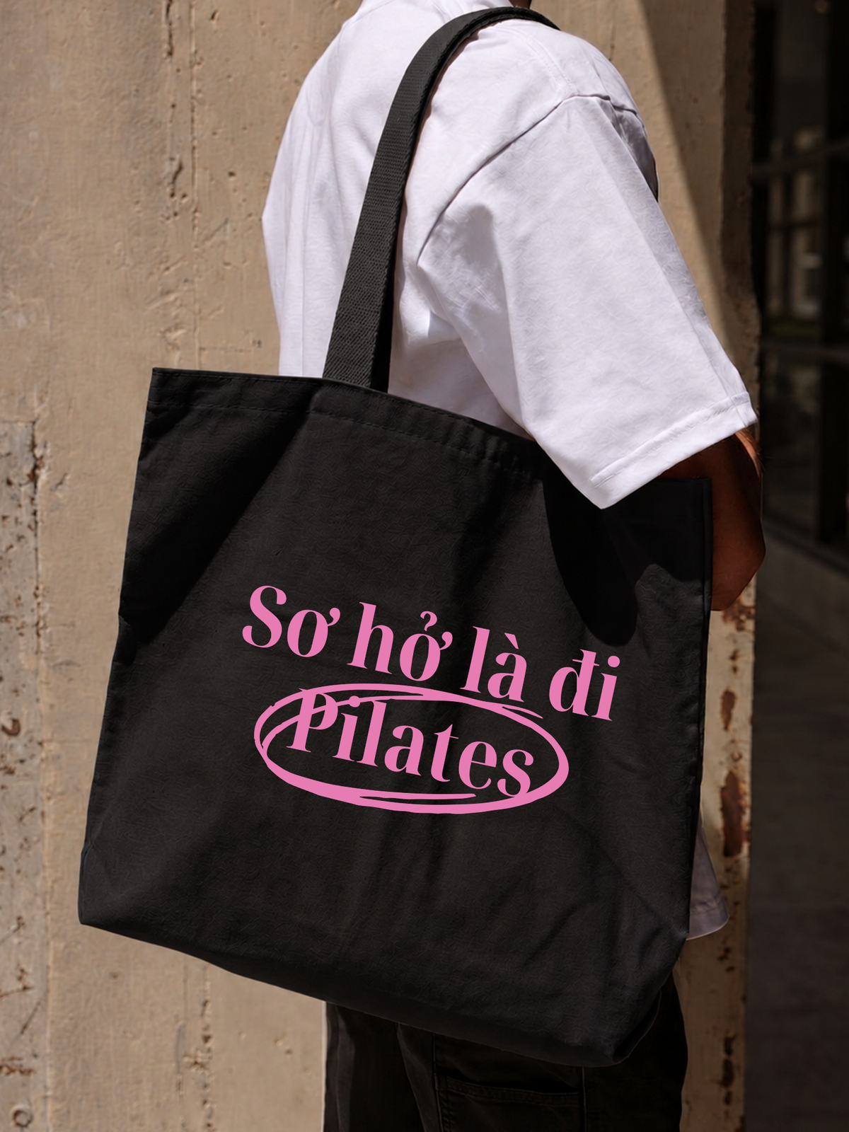 Túi Tote Sơ Hở Là Pilates