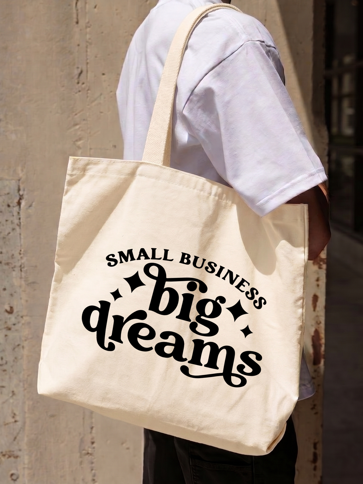 Túi Tote Small Business Big Dreams