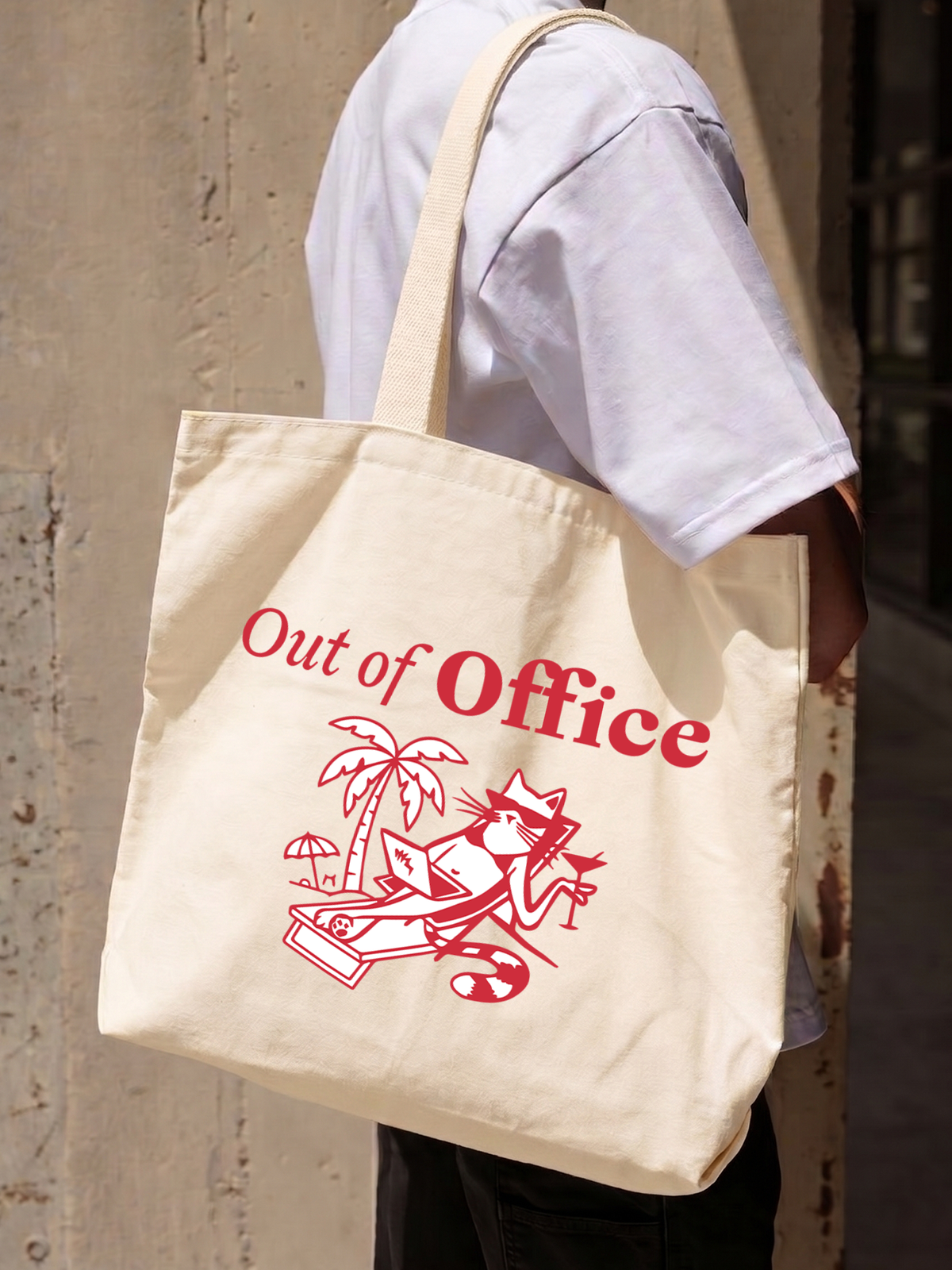 Túi Tote Out Of Office