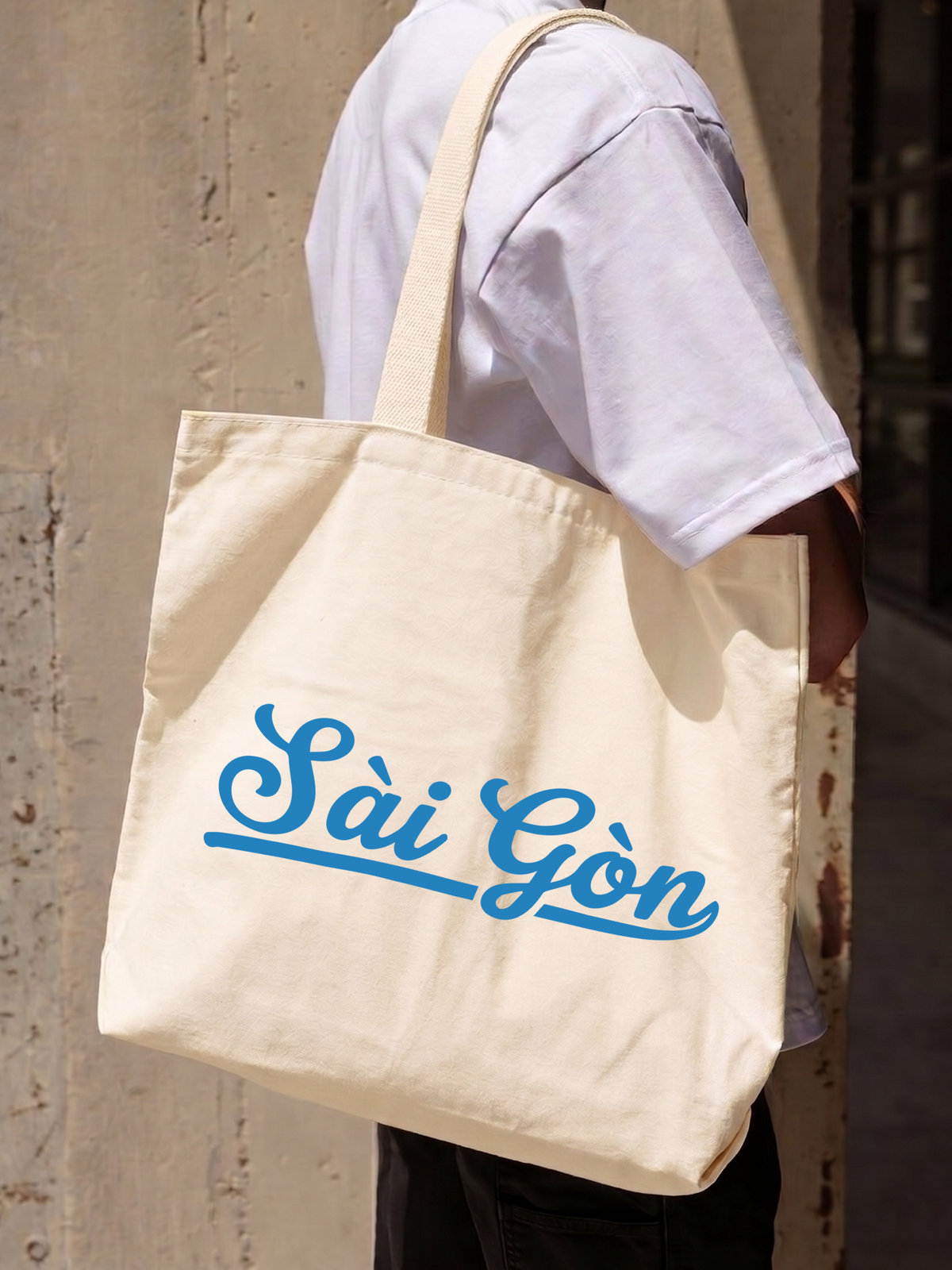 Túi Tote Sài Gòn Retro