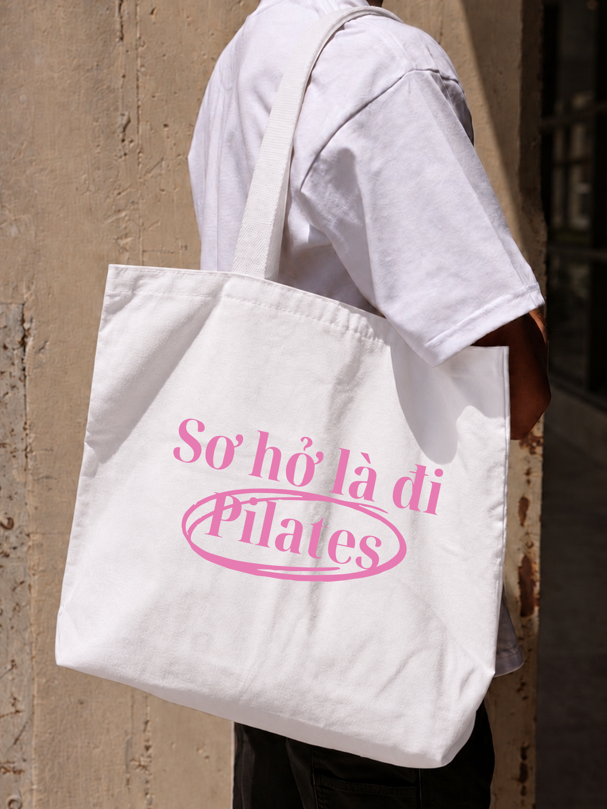 Túi Tote Sơ Hở Là Pilates