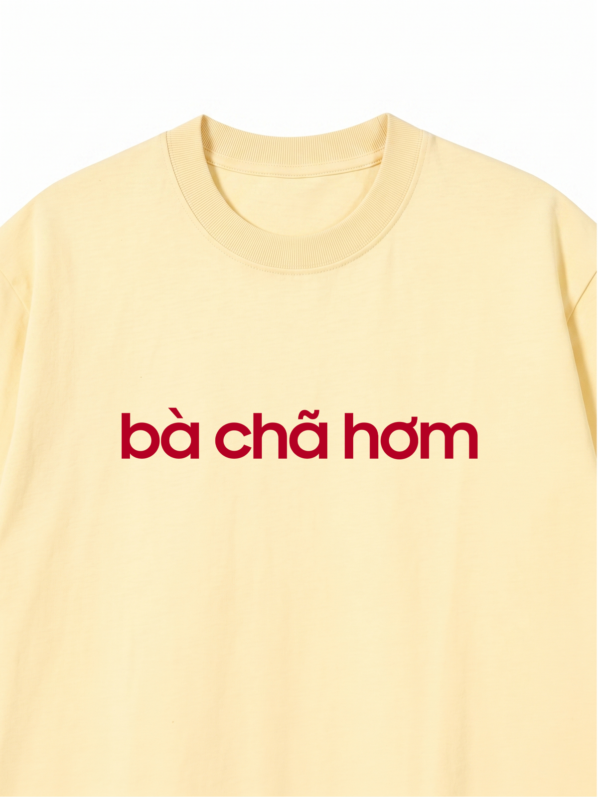 Áo Thun Relaxed Fit Bà Chã Hơm