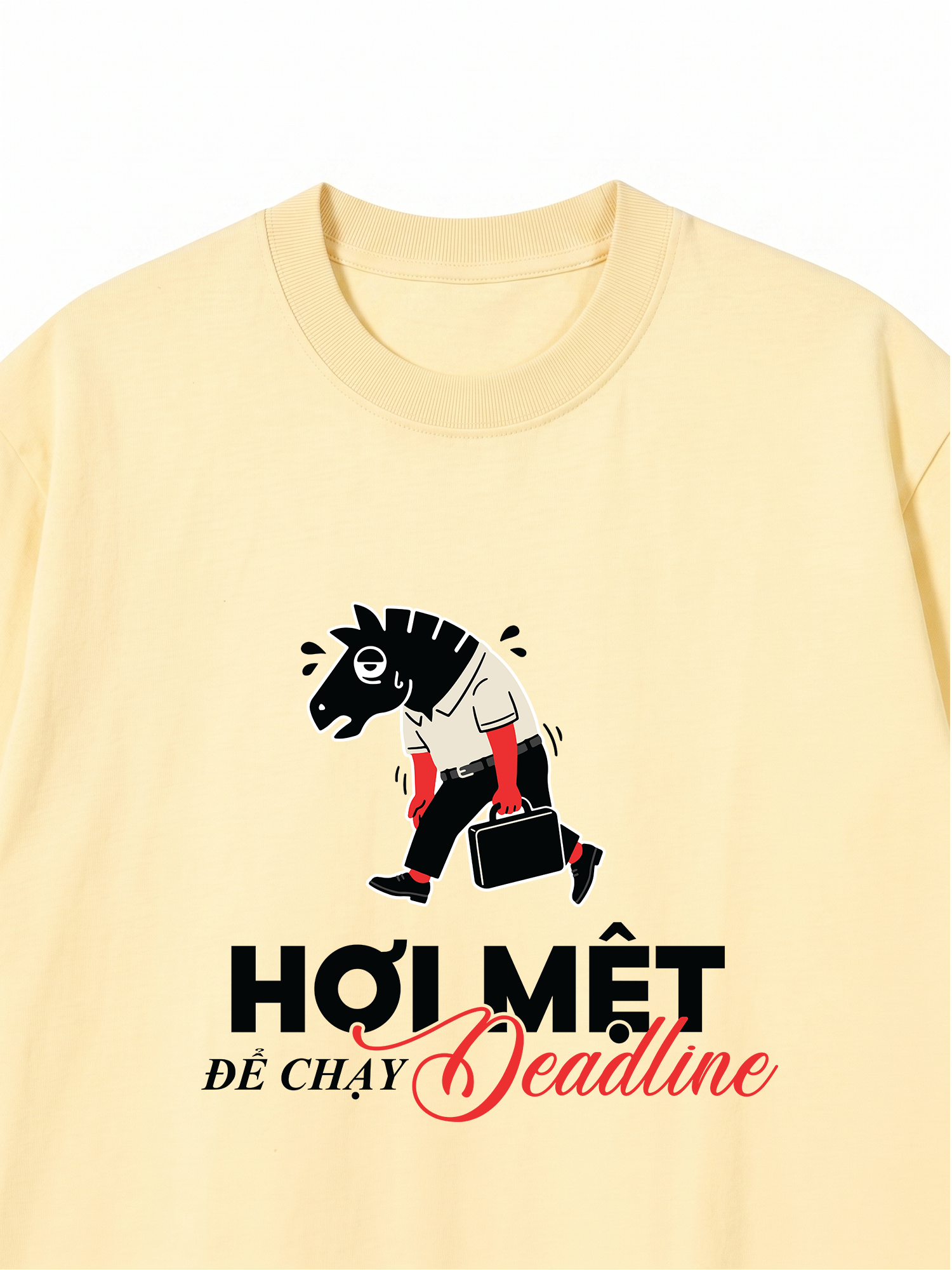 Áo Thun Relaxed Fit Chạy Deadline