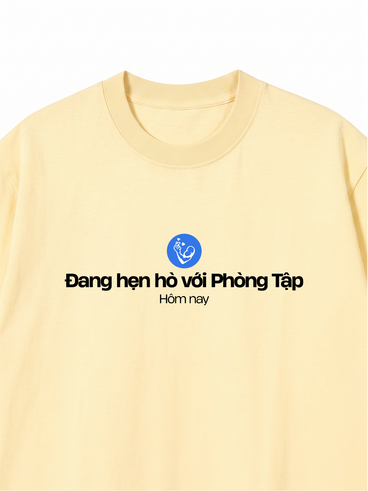 Áo Thun Relaxed Fit Hẹn Hò Phòng Tập