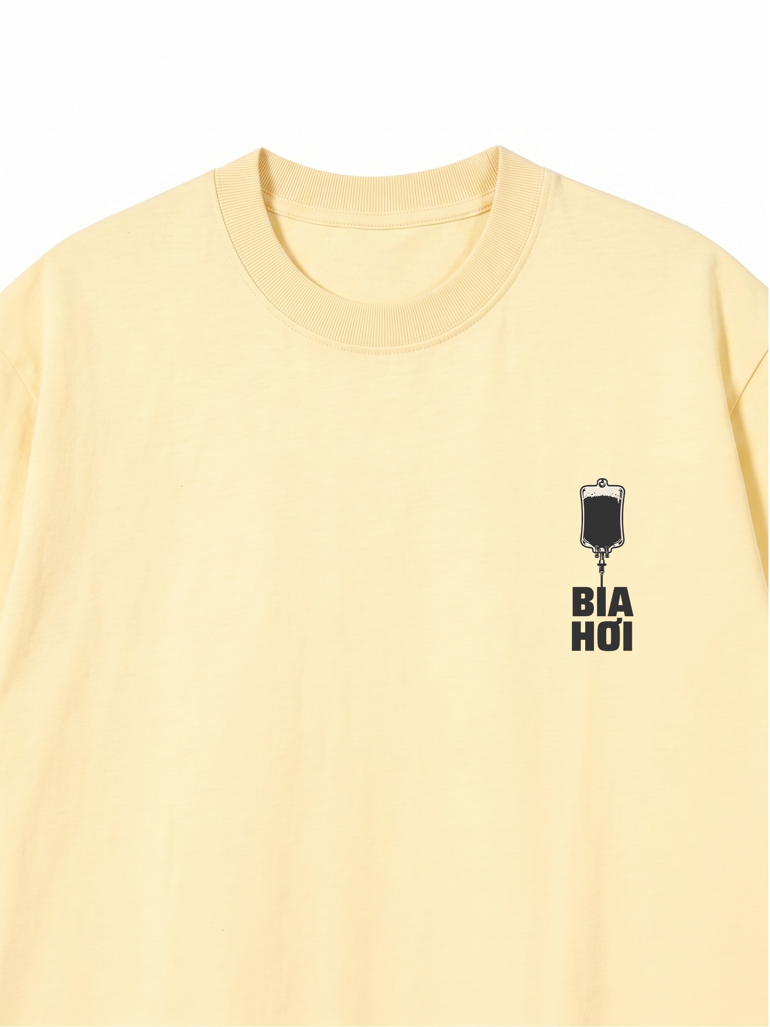 Áo Thun Relaxed Fit Blood Type Is Bia Hơi