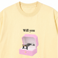 Áo Thun Relaxed Fit Will You Pilates With Me