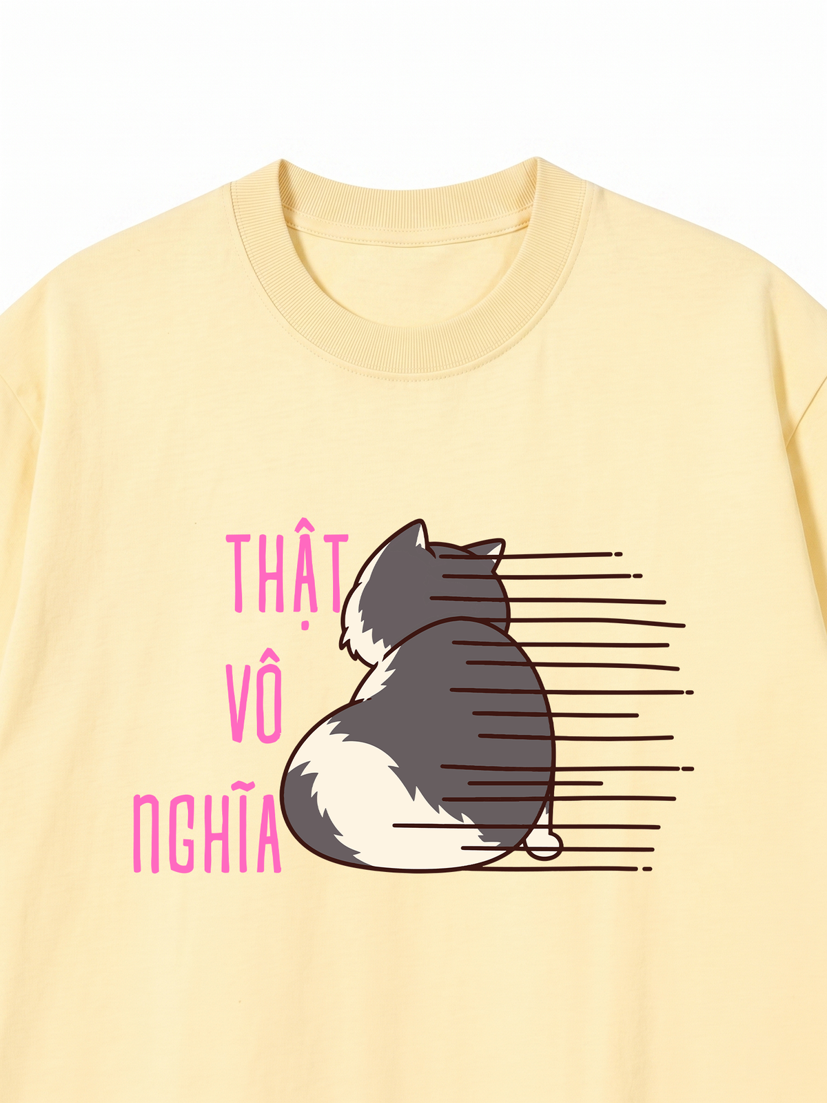 Áo Thun Relaxed Fit Thật Vô Nghĩa