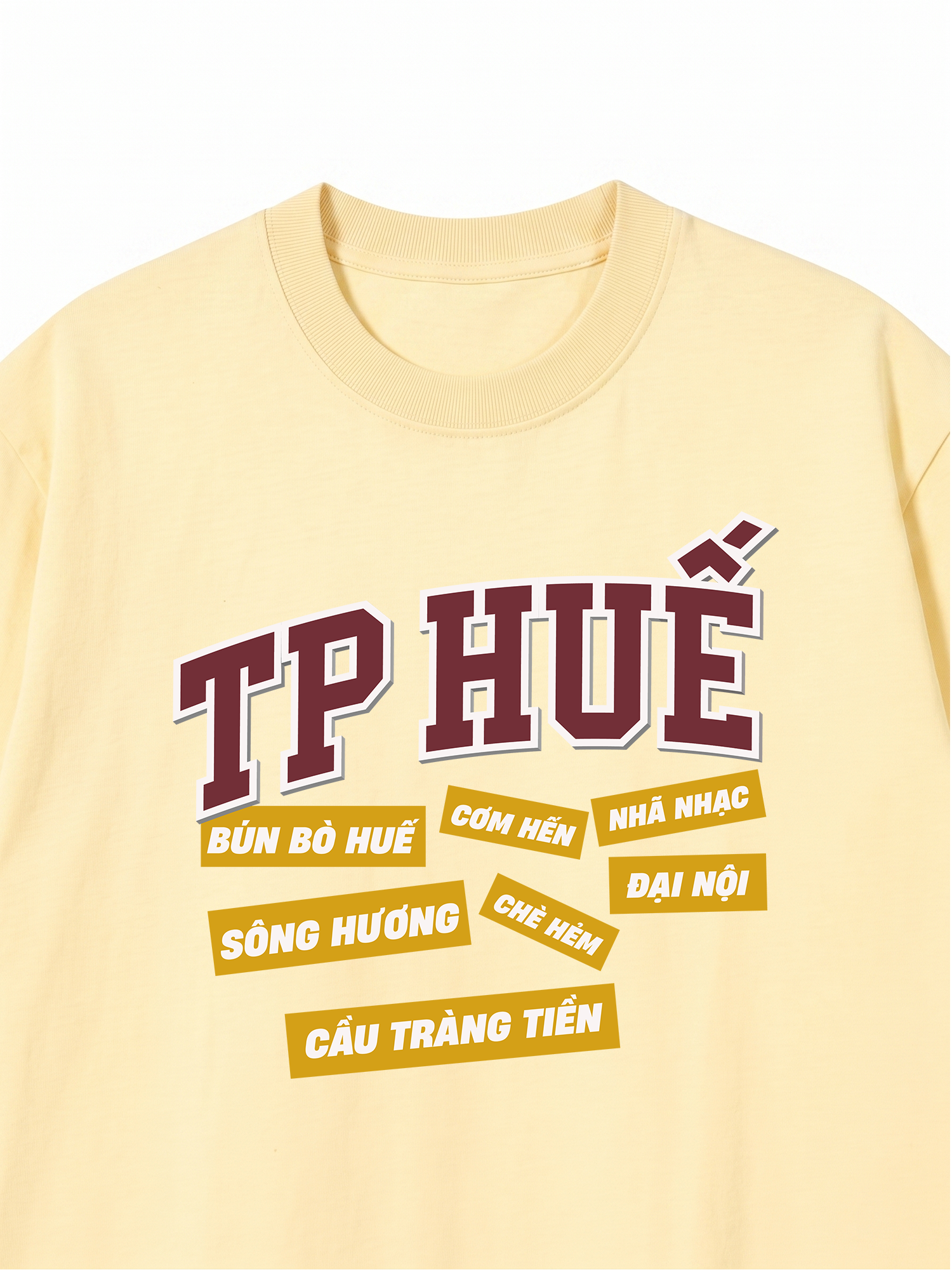 Áo Thun Relaxed Fit Thành Phố Huế