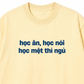 Áo Thun Relaxed Fit Học Mệt Thì Ngủ