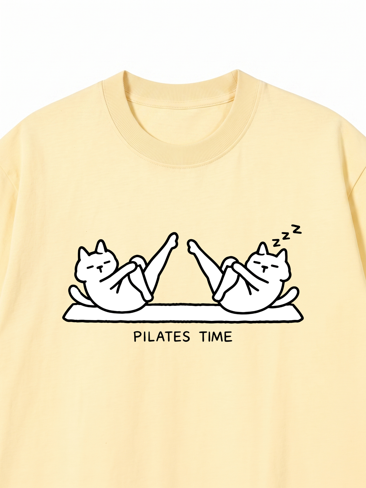 Áo Thun Relaxed Fit Pilates Time