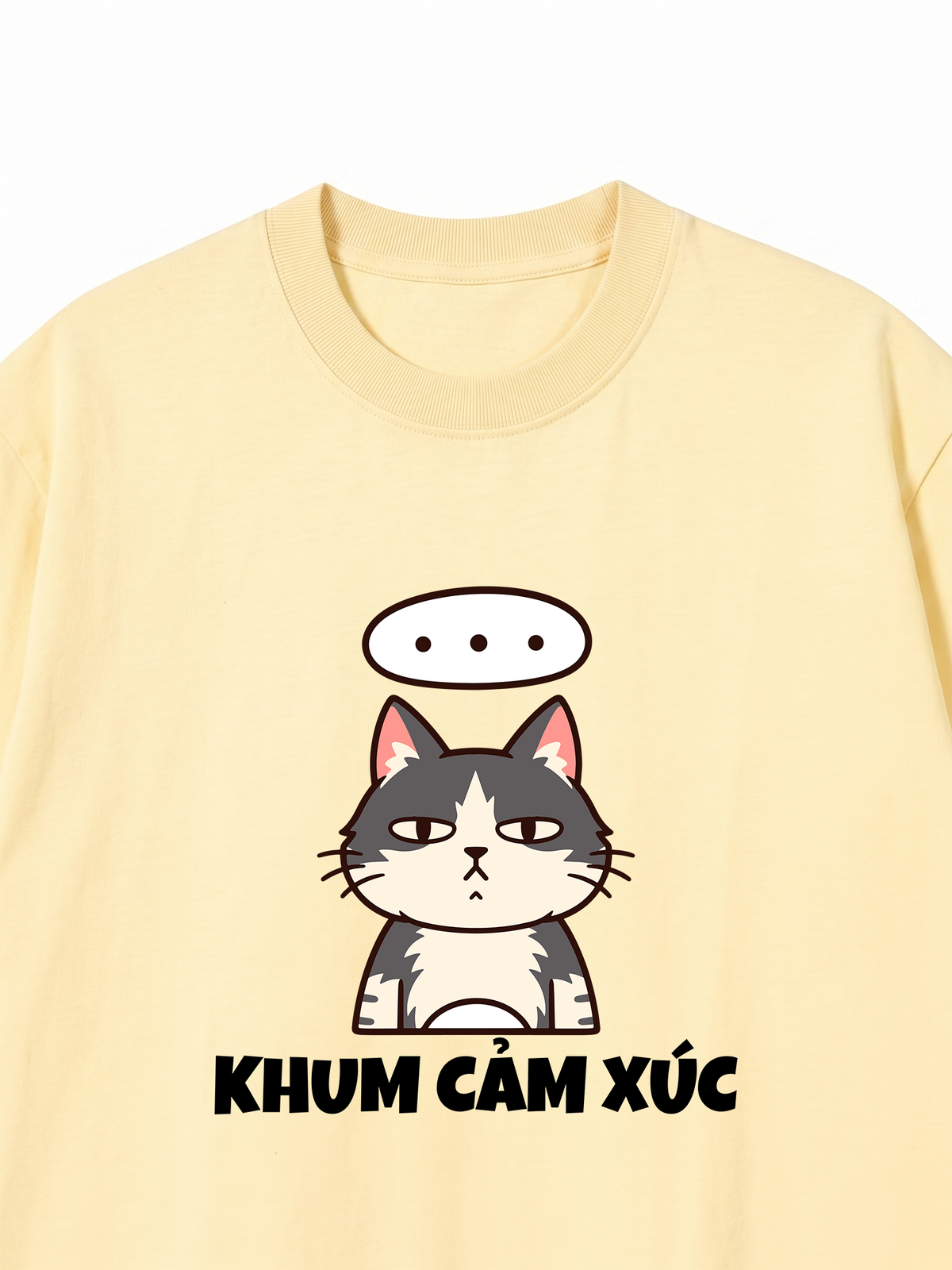 Áo Thun Relaxed Fit Khum Cảm Xúc