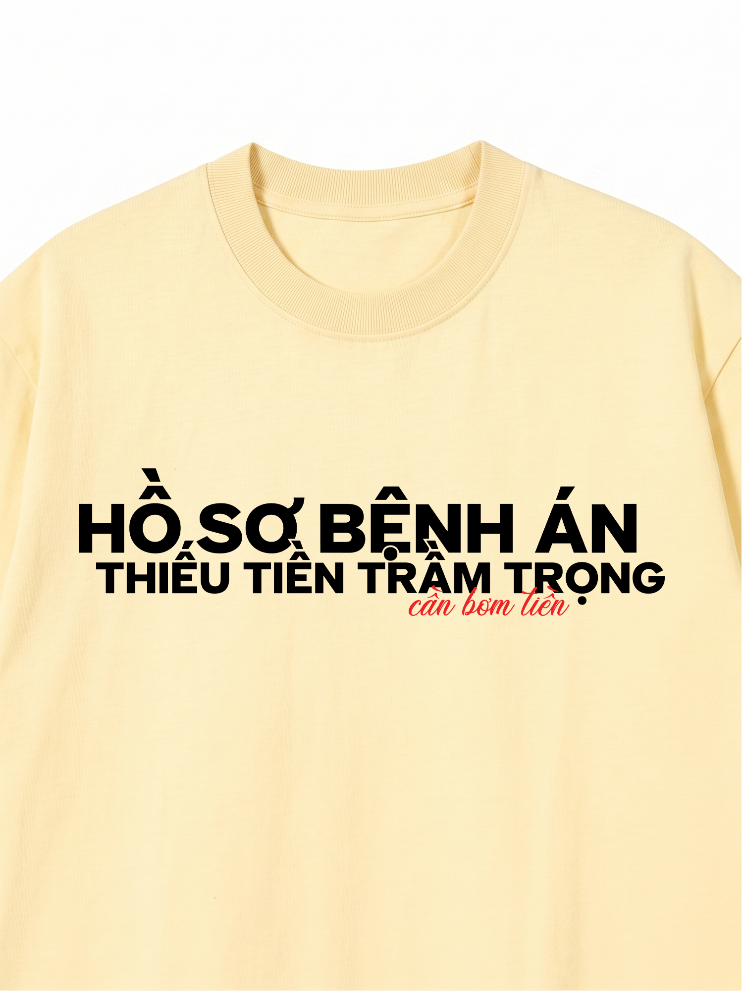 Áo Thun Relaxed Fit Hồ Sơ Bệnh Án