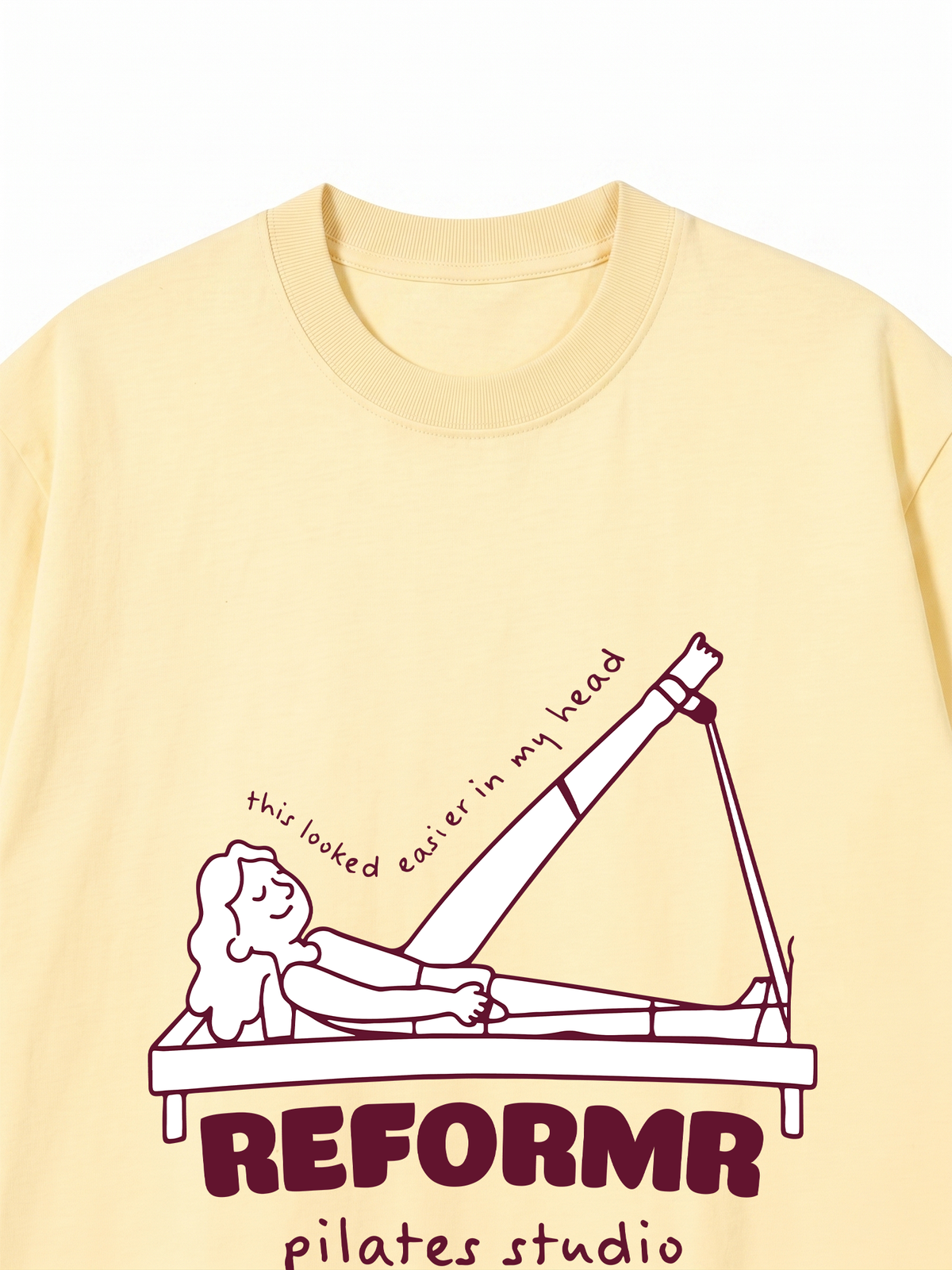Áo Thun Relaxed Fit Reformr Pilates