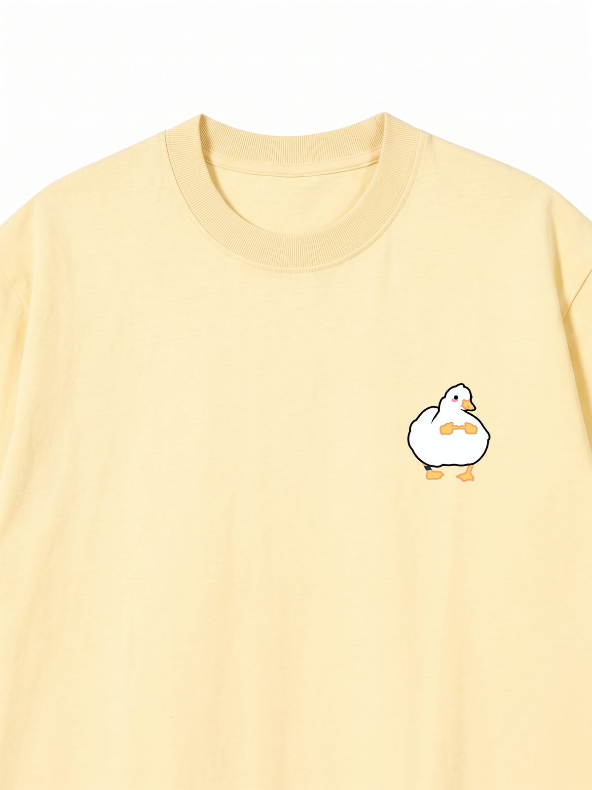 Áo Thun Relaxed Fit Vịt Ngại Ngùng