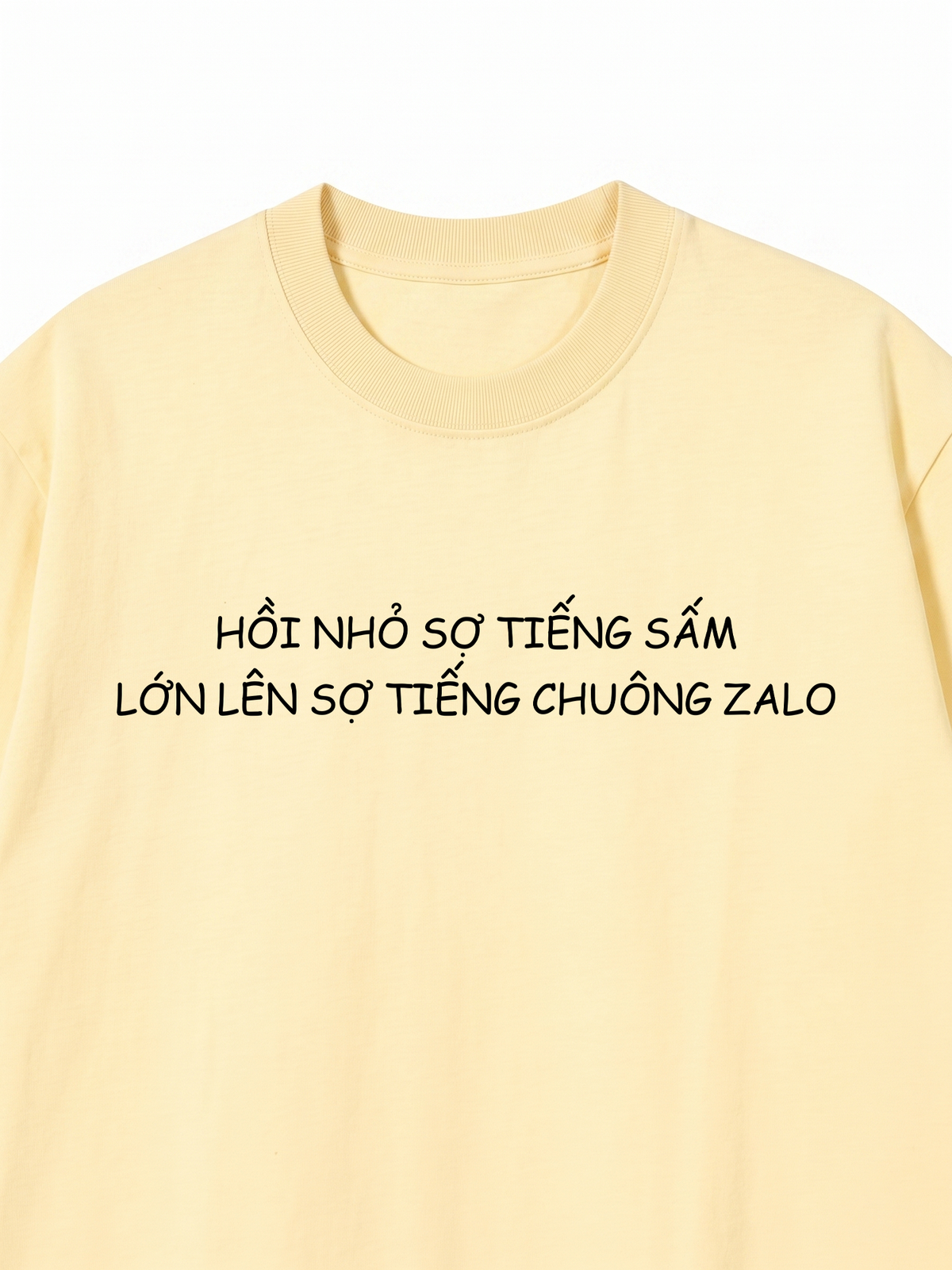 Áo Thun Relaxed Fit Tiếng Sấm