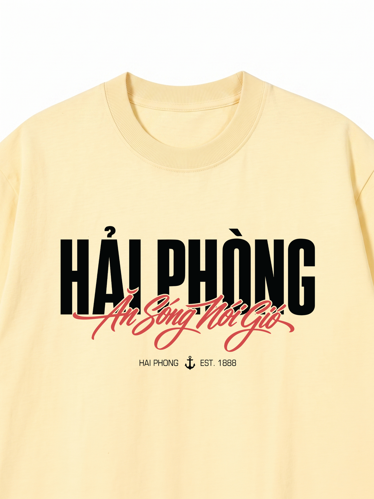 Áo Thun Relaxed Fit Ăn Sóng Nói Gió