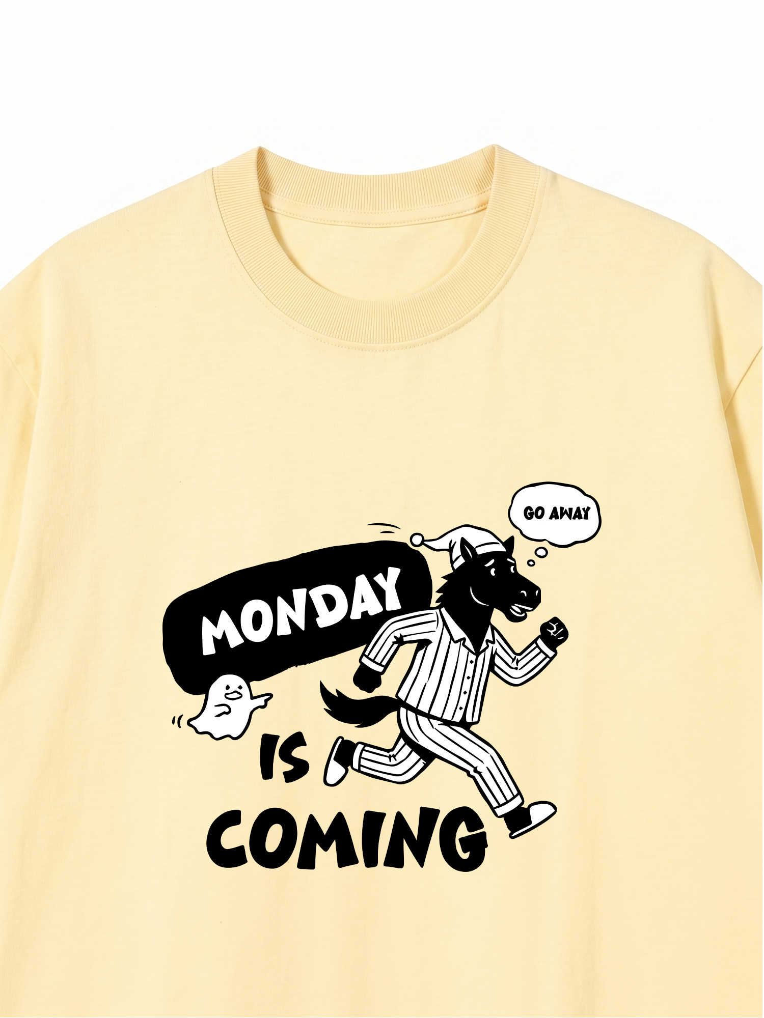 Áo Thun Relaxed Fit Monday Is Coming