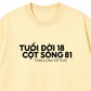 Áo Thun Relaxed Fit Tuổi Đời 18