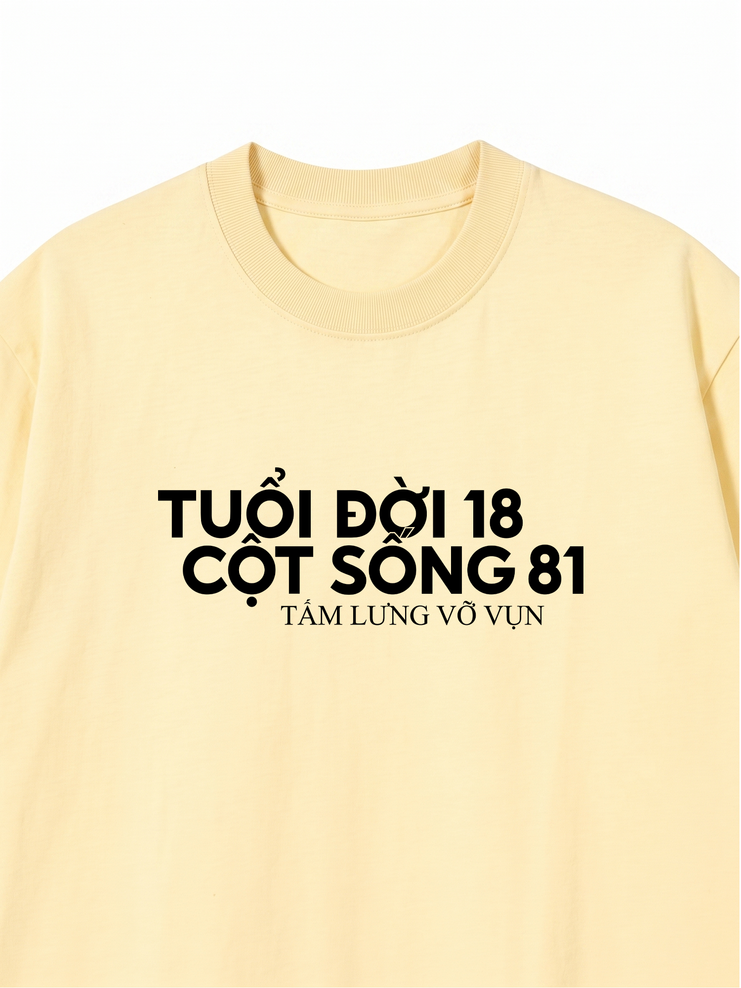 Áo Thun Relaxed Fit Tuổi Đời 18