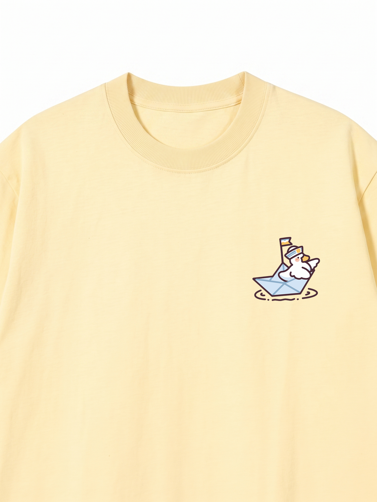 Áo Thun Relaxed Fit Vịt Thuỷ Thủ