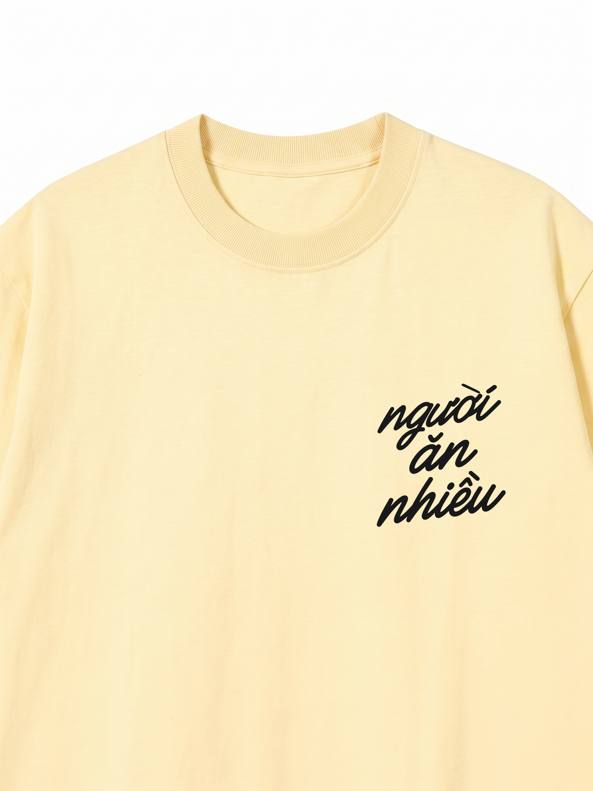 Áo Thun Relaxed Fit Người Ăn Nhiều
