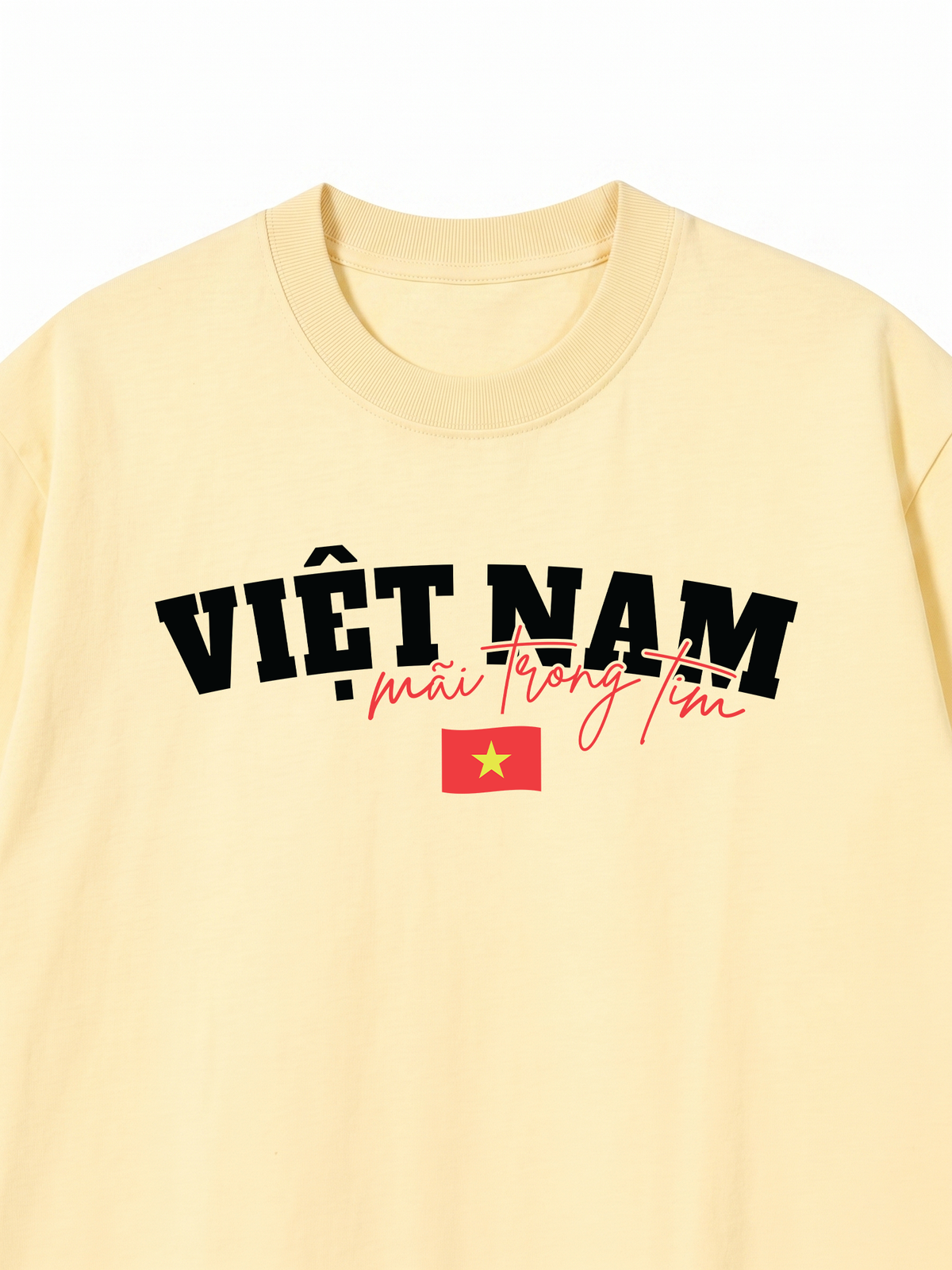 Áo Thun Relaxed Fit Việt Nam Trong Tim