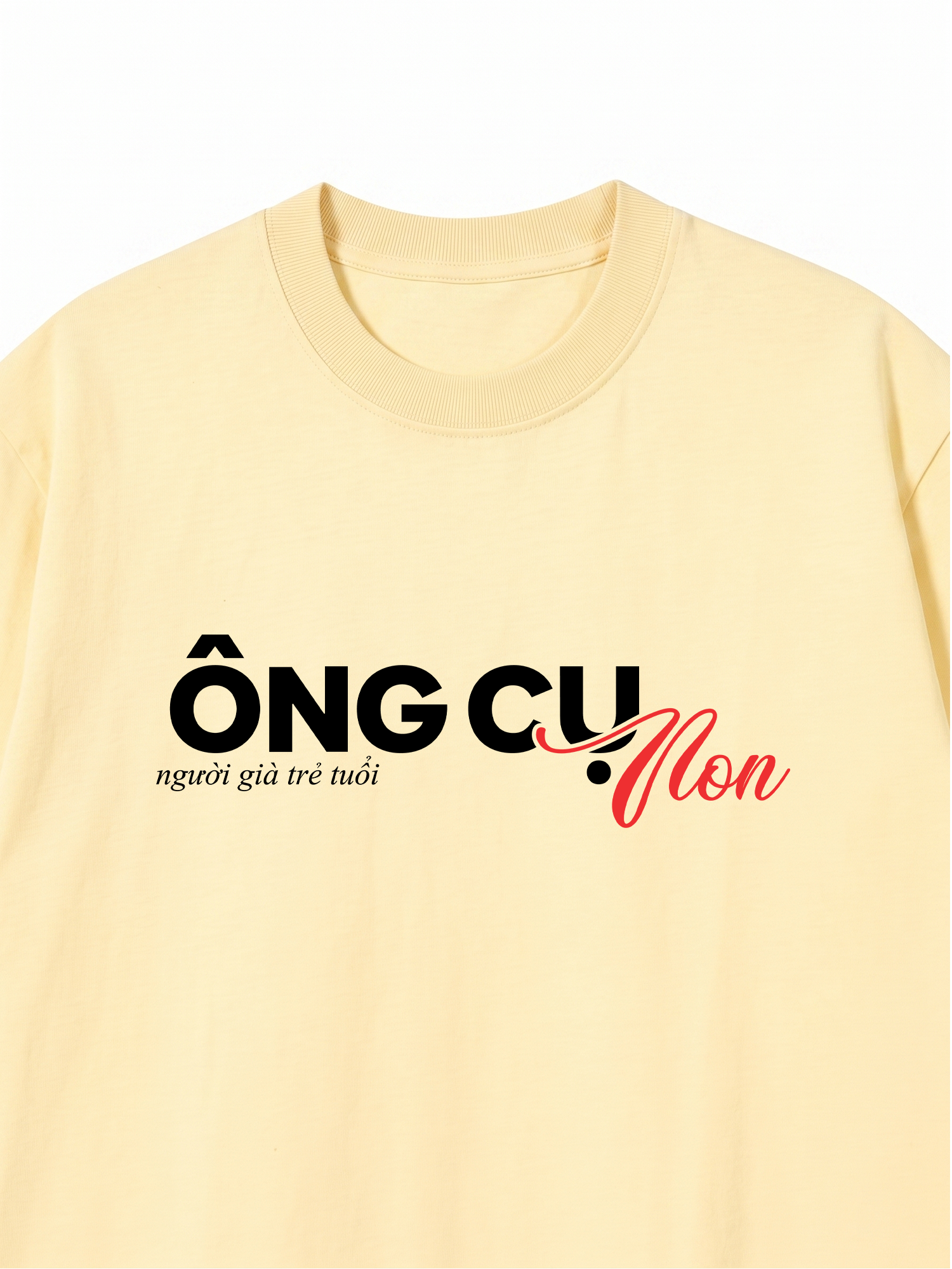 Áo Thun Relaxed Fit Ông Cụ Non