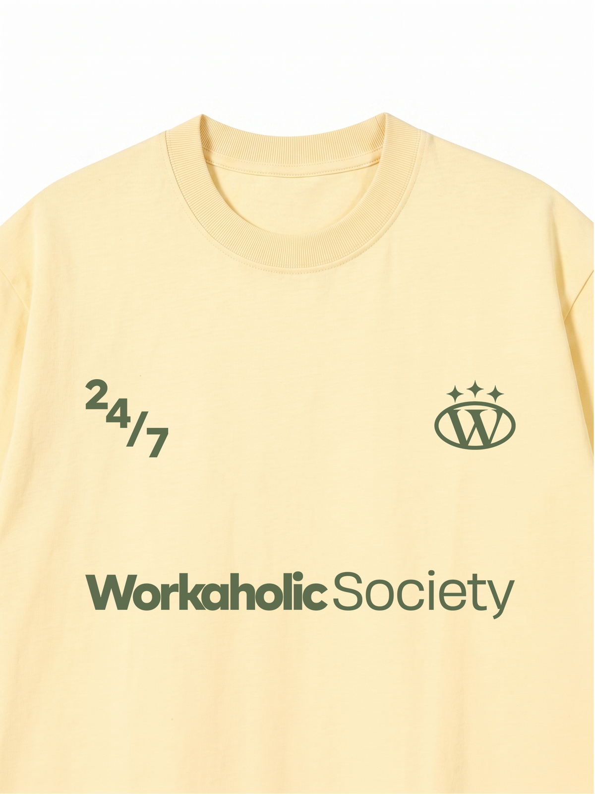 Áo Thun Relaxed Workaholic Society