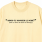 Áo Thun Relaxed Fit Bạn Có Thích Ăn