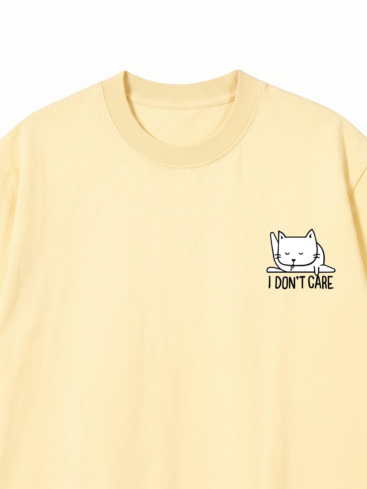 Áo Thun Relaxed Fit I Don't Care