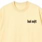 Áo Thun Relaxed Fit Mặt Thư Giãn