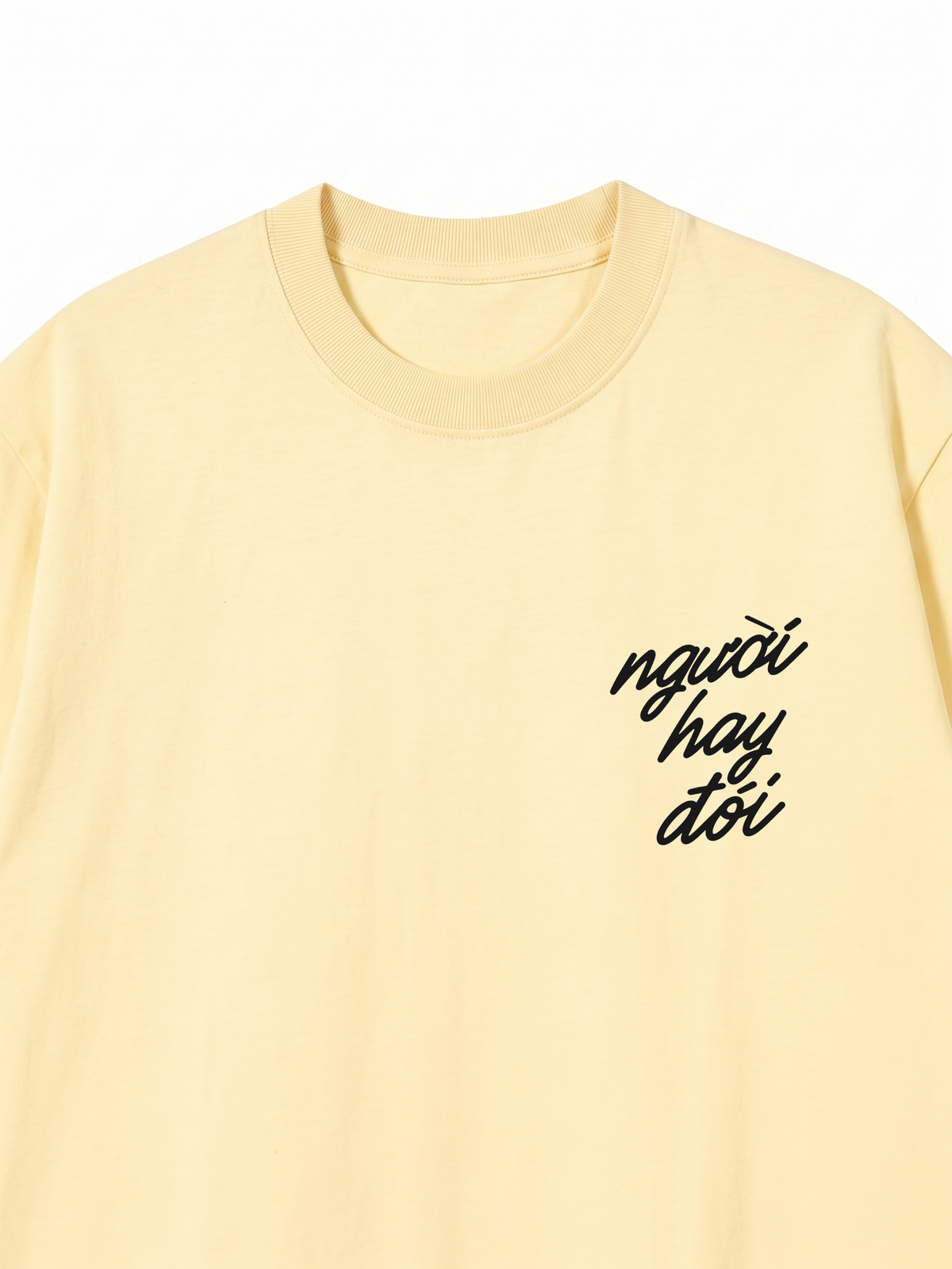 Áo Thun Relaxed Fit Người Hay Đói