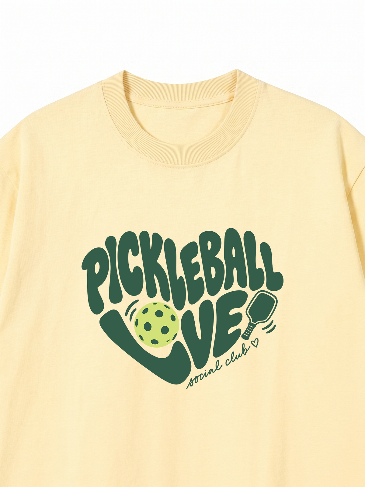 Áo Thun Relaxed Fit Love Pickleball