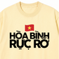 Áo Thun Relaxed Fit Hòa Bình Rực Rỡ