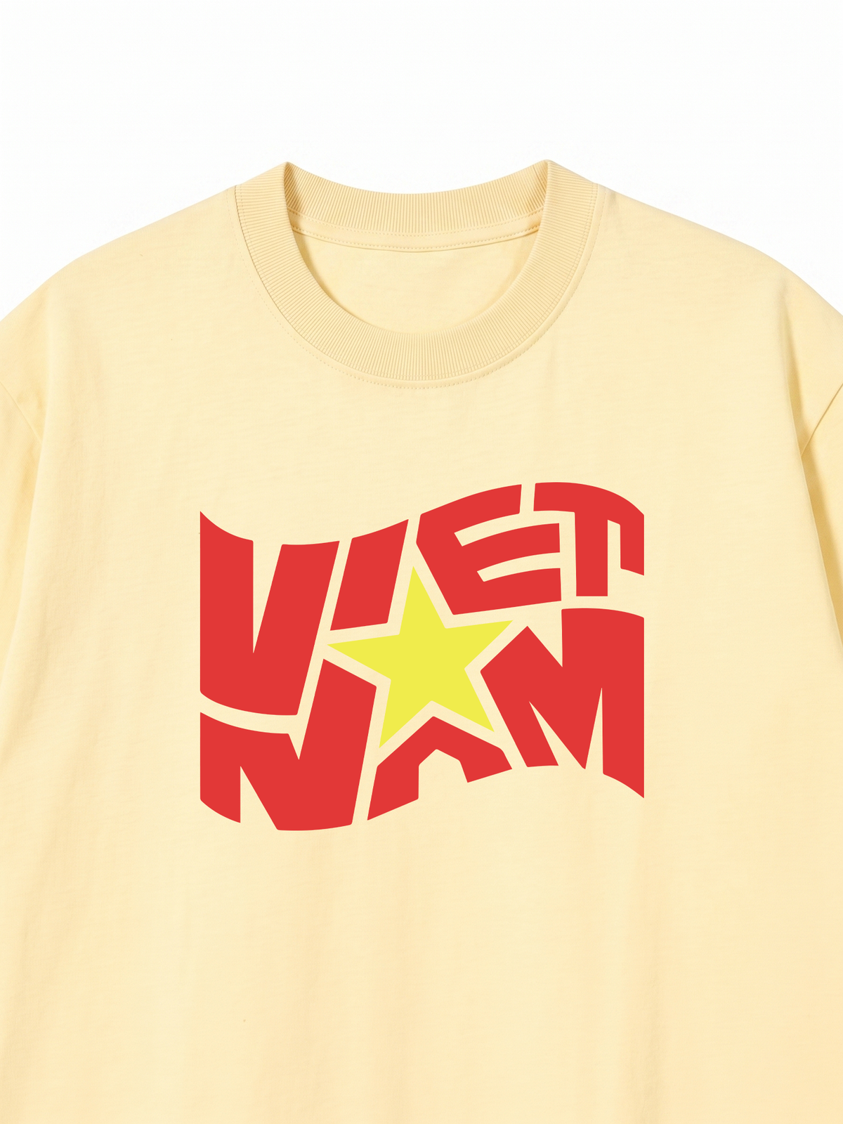 Áo Thun Relaxed Fit Lá Cờ Việt
