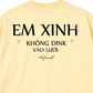 Áo Thun Relaxed Fit Không Dink Vào Lưới