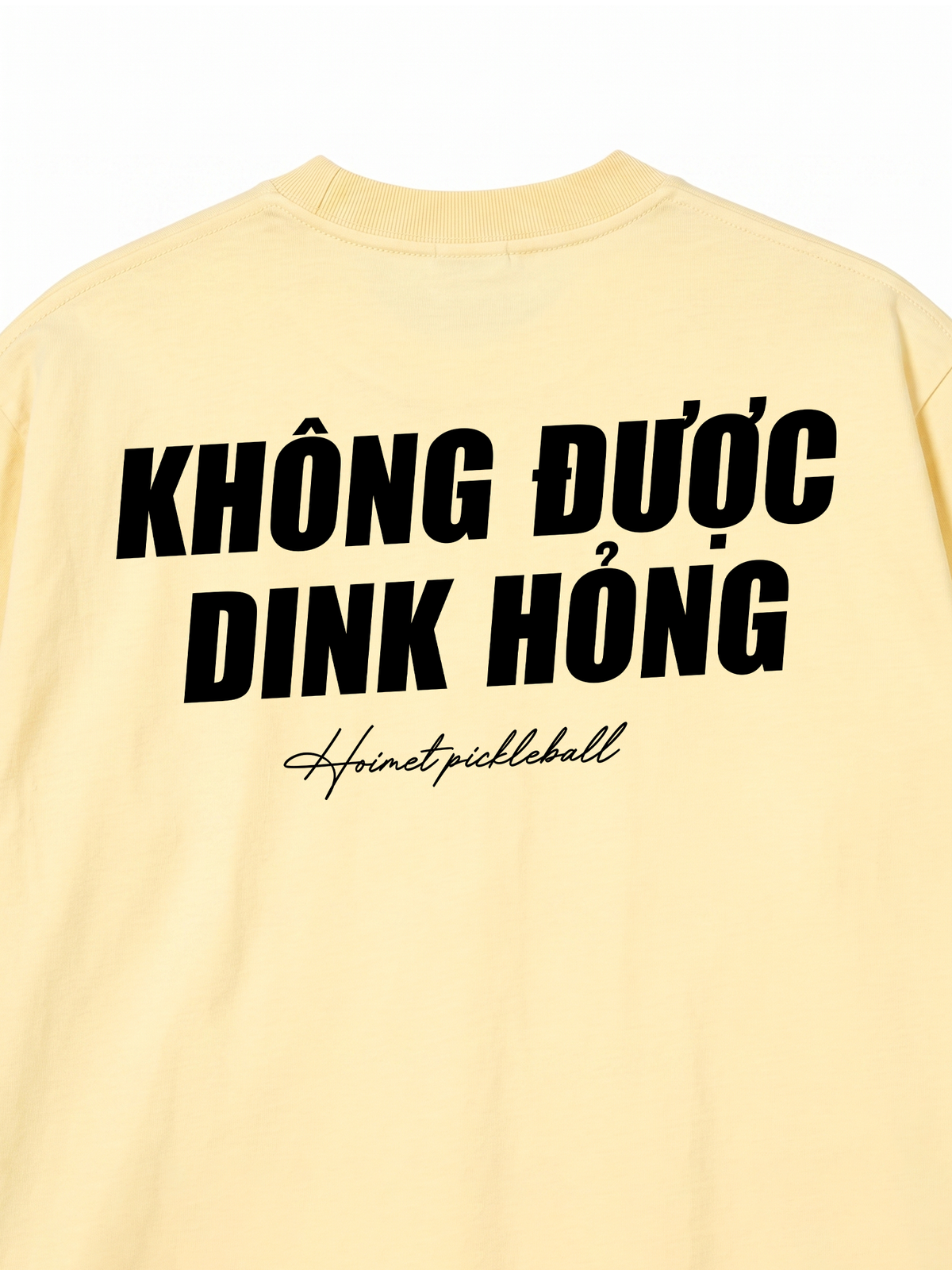Áo Thun Relaxed Fit Không Được Dink Hỏng
