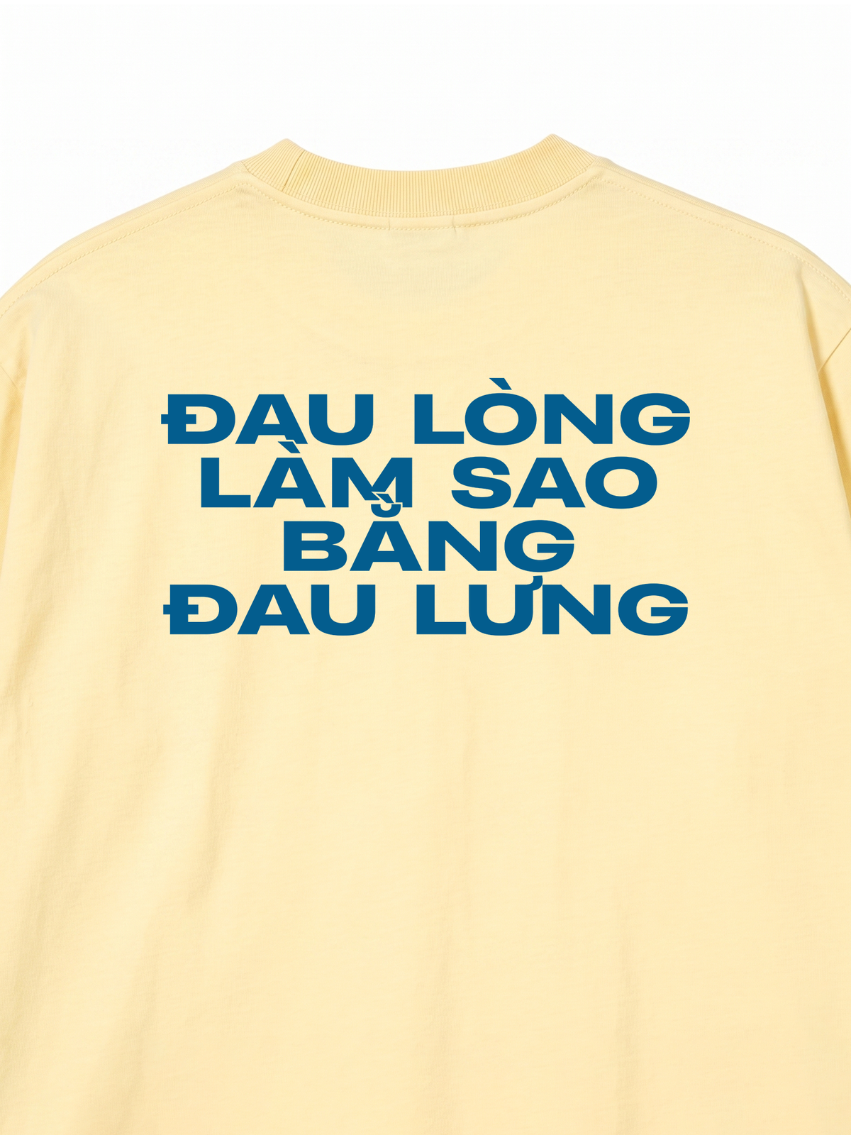 Áo Thun Relaxed Fit Sao Bằng Đau Lưng