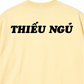 Áo Thun Relaxed Fit Thiếu Ngủ