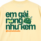 Áo Thun Relaxed Fit Em Gái Tính Nóng Như Kem