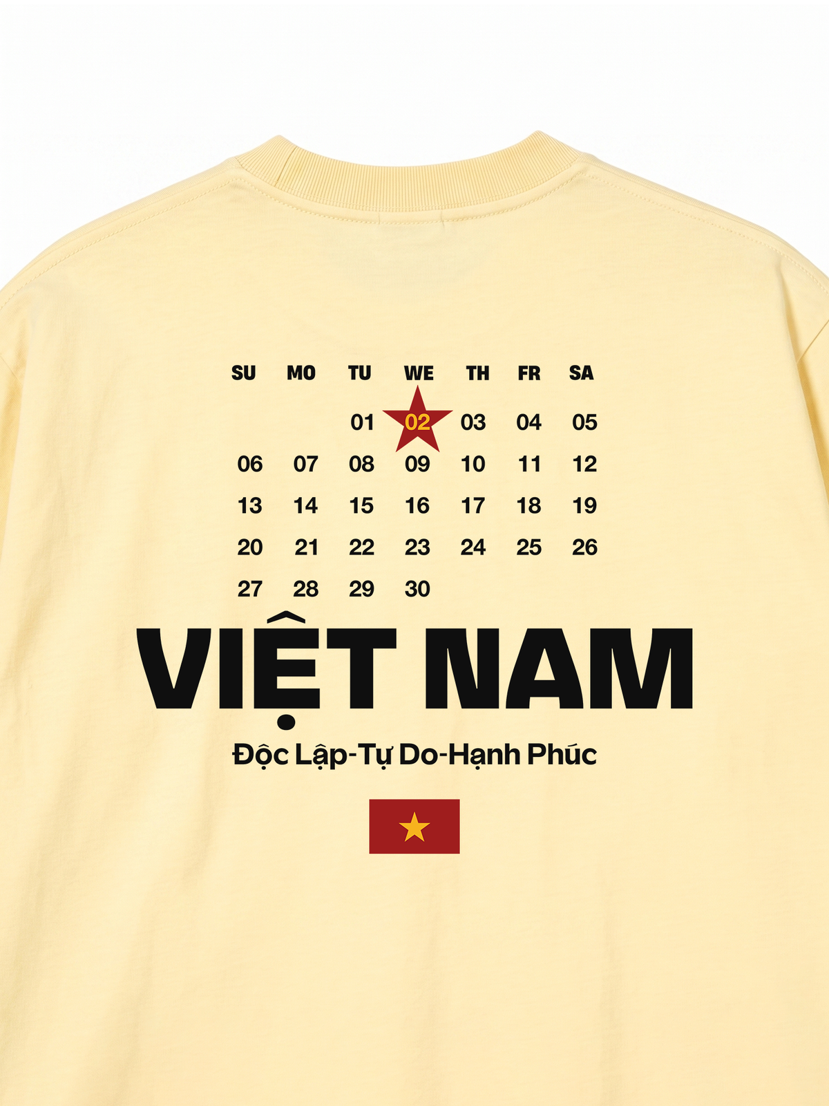 Áo Thun Relaxed Fit Quốc Khánh