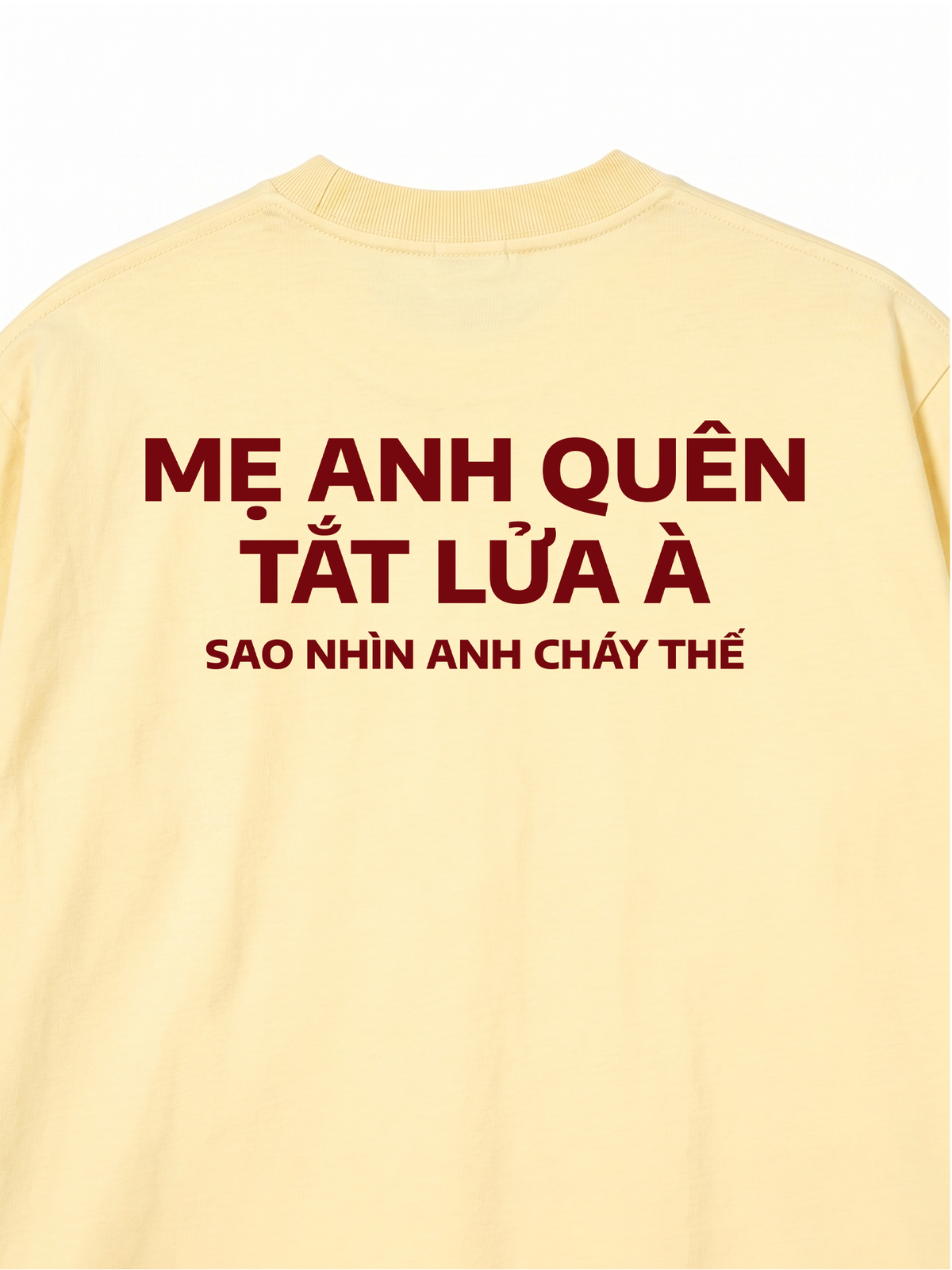 Áo Thun Relaxed Fit Nhìn Anh Cháy Thế