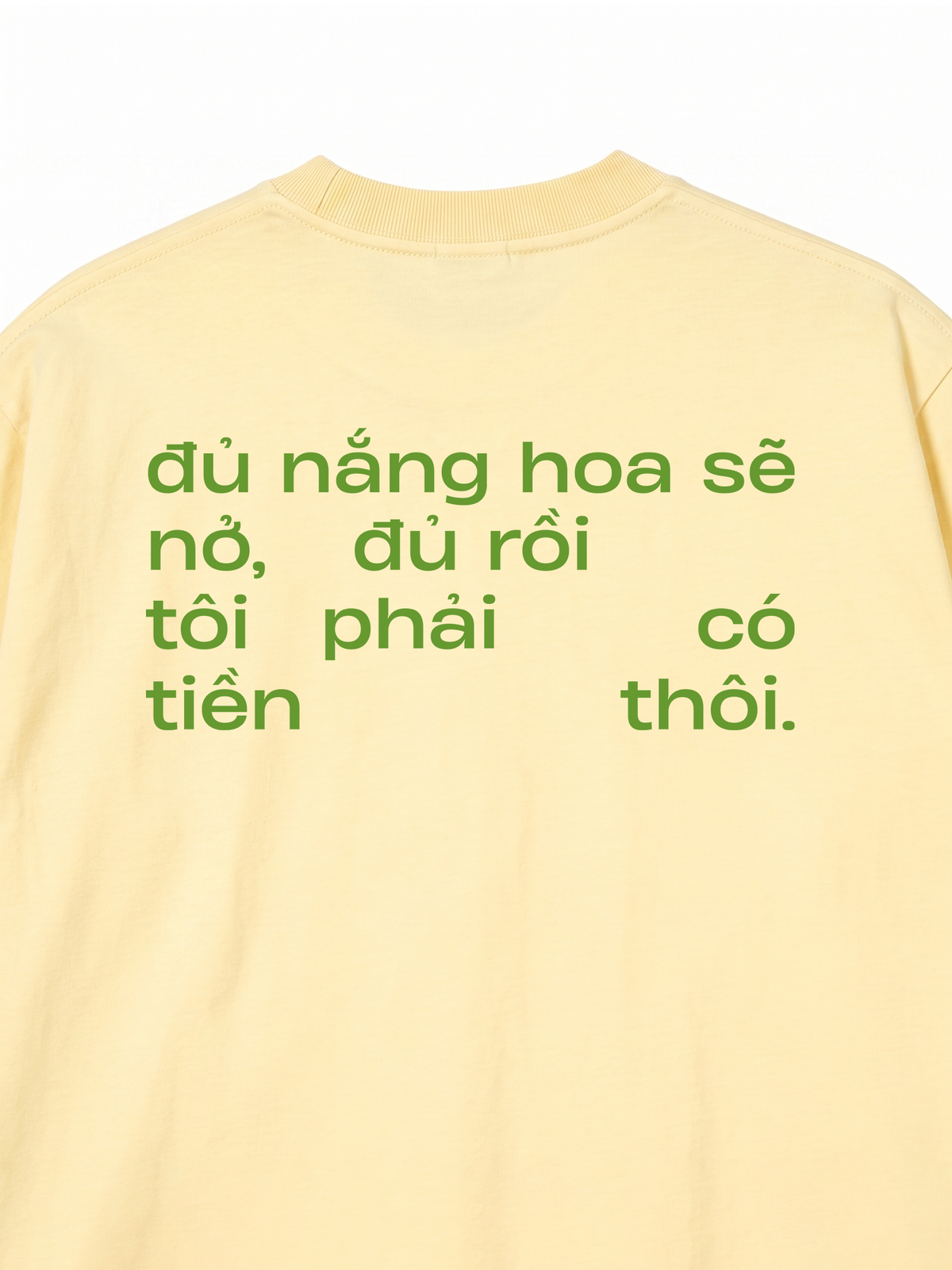 Áo Thun Relaxed Fit Phải Có Tiền Thôi