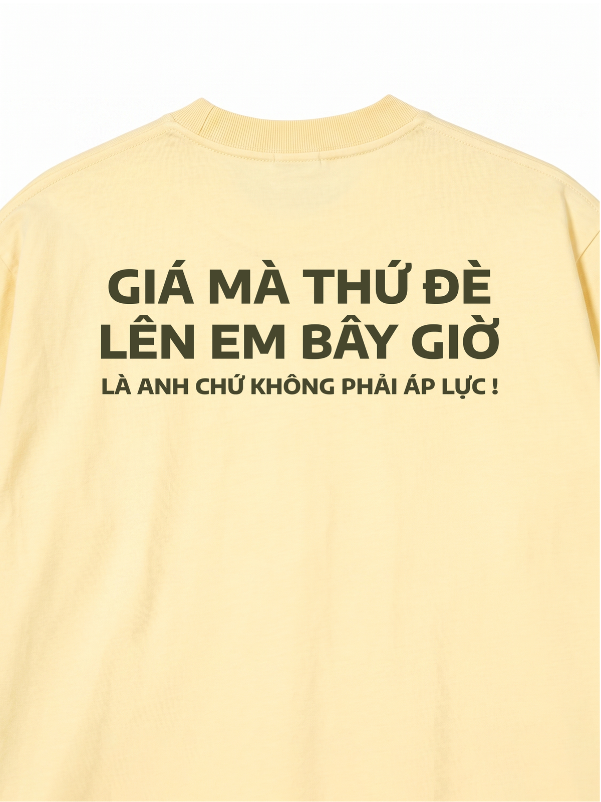 Áo Thun Relaxed Fit Đè Lên Em