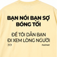 Áo Thun Relaxed Fit Bạn Nói Bạn Sợ Bóng Tối