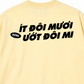 Áo Thun Relaxed Fit Ít Đôi Mươi