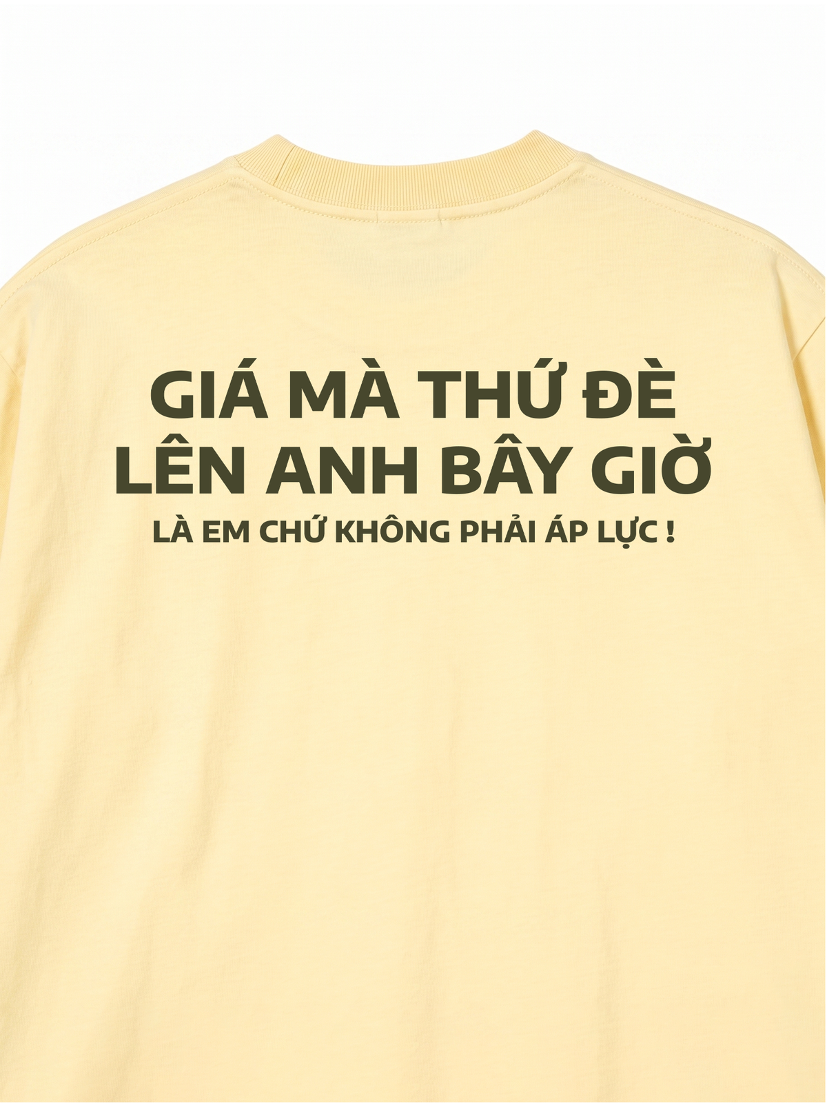 Áo Thun Relaxed Fit Đè Lên Anh