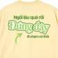 Áo Thun Relaxed Fit Đứng Dậy Chạm Cỏ