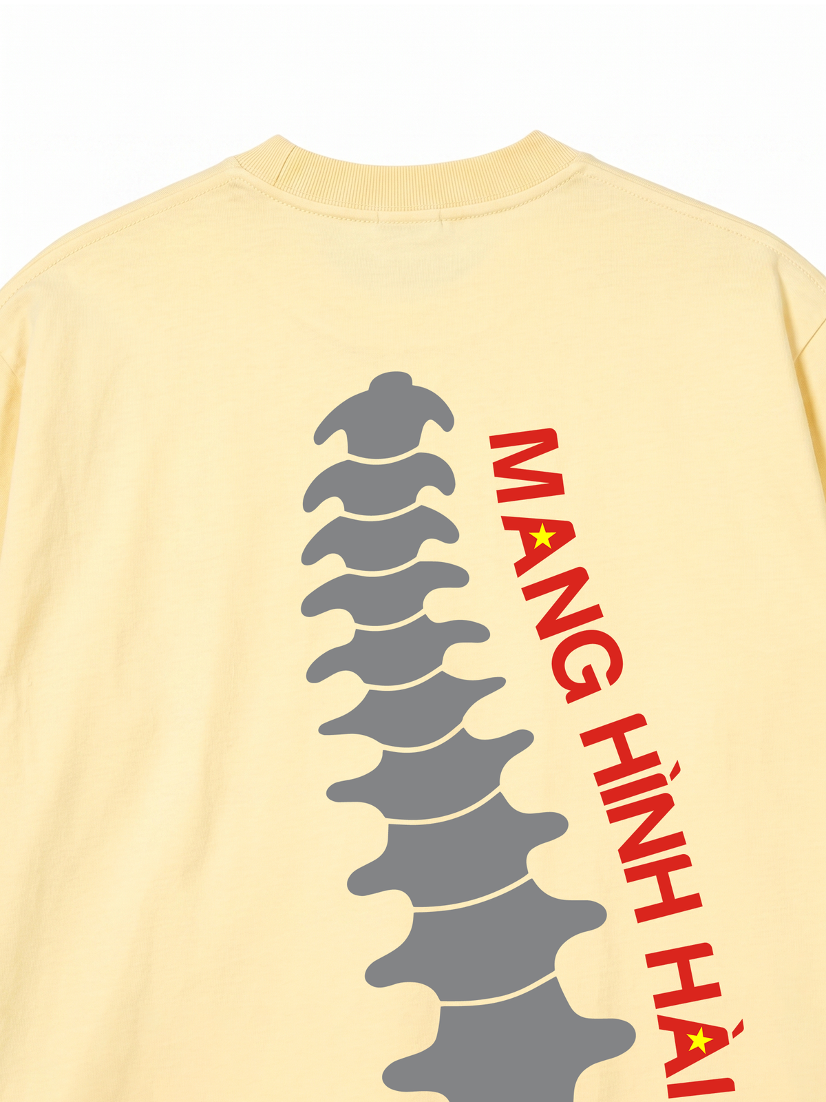 Áo Thun Relaxed Fit Mang Hình Hài Đất Nước